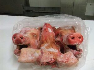 Frozen Pork Head